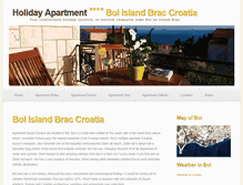 Tablet Screenshot of bol-croatia-apartment.com